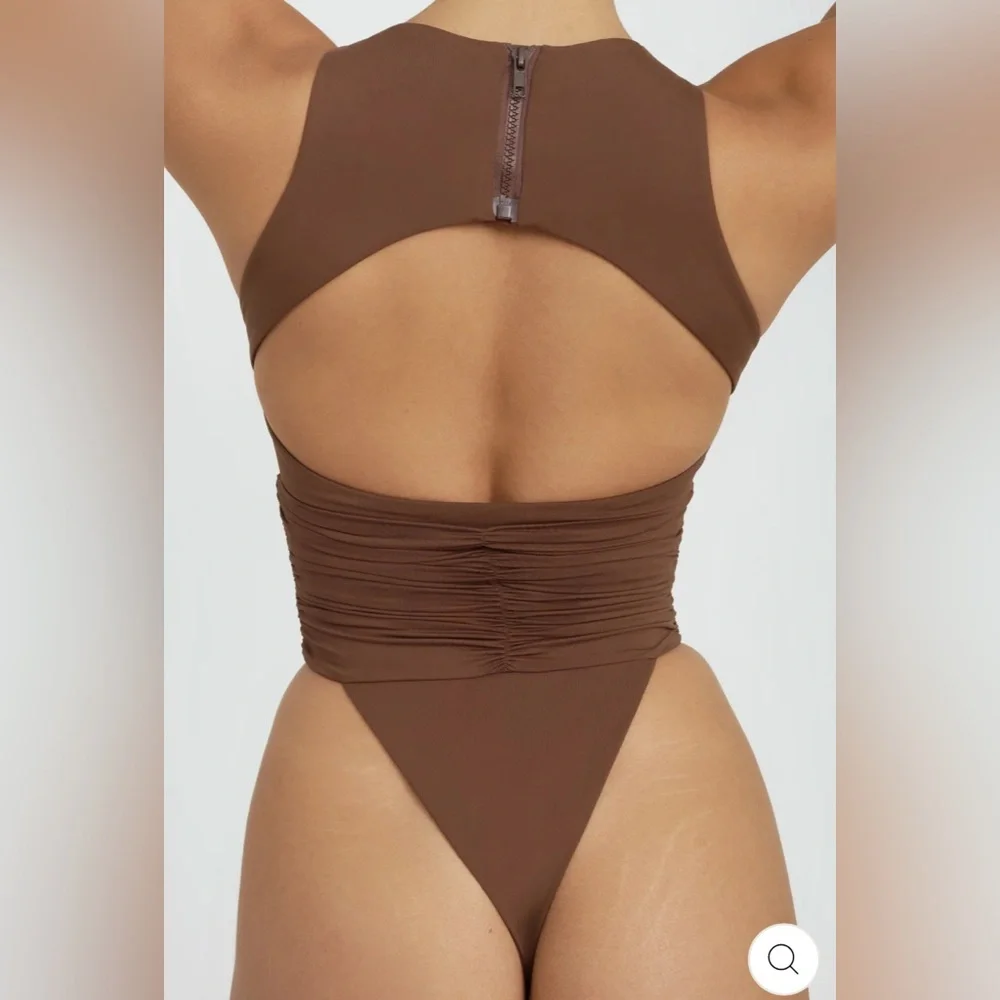 Riot Swim Jace Thong One-Piece - Picture 3 of 7
